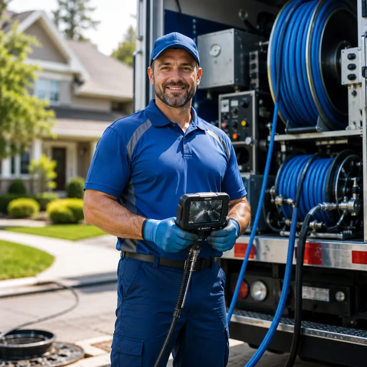 Local outdoor drain cleaning specialists in Sainte Marie, IL